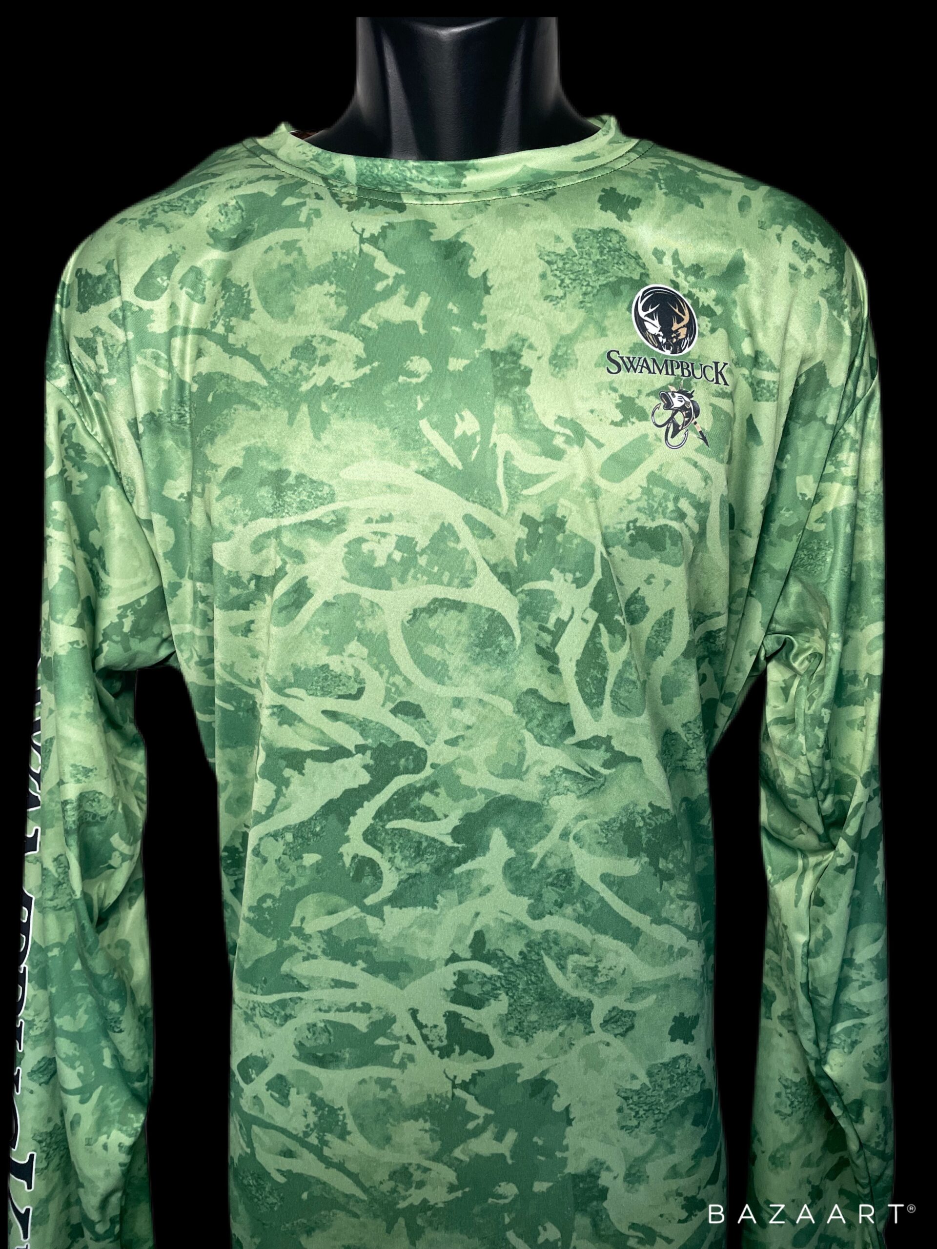 KEYS GREEN SPF40 LIGHTWEIGHT Long Sleeve T – Swamp Buck Camo